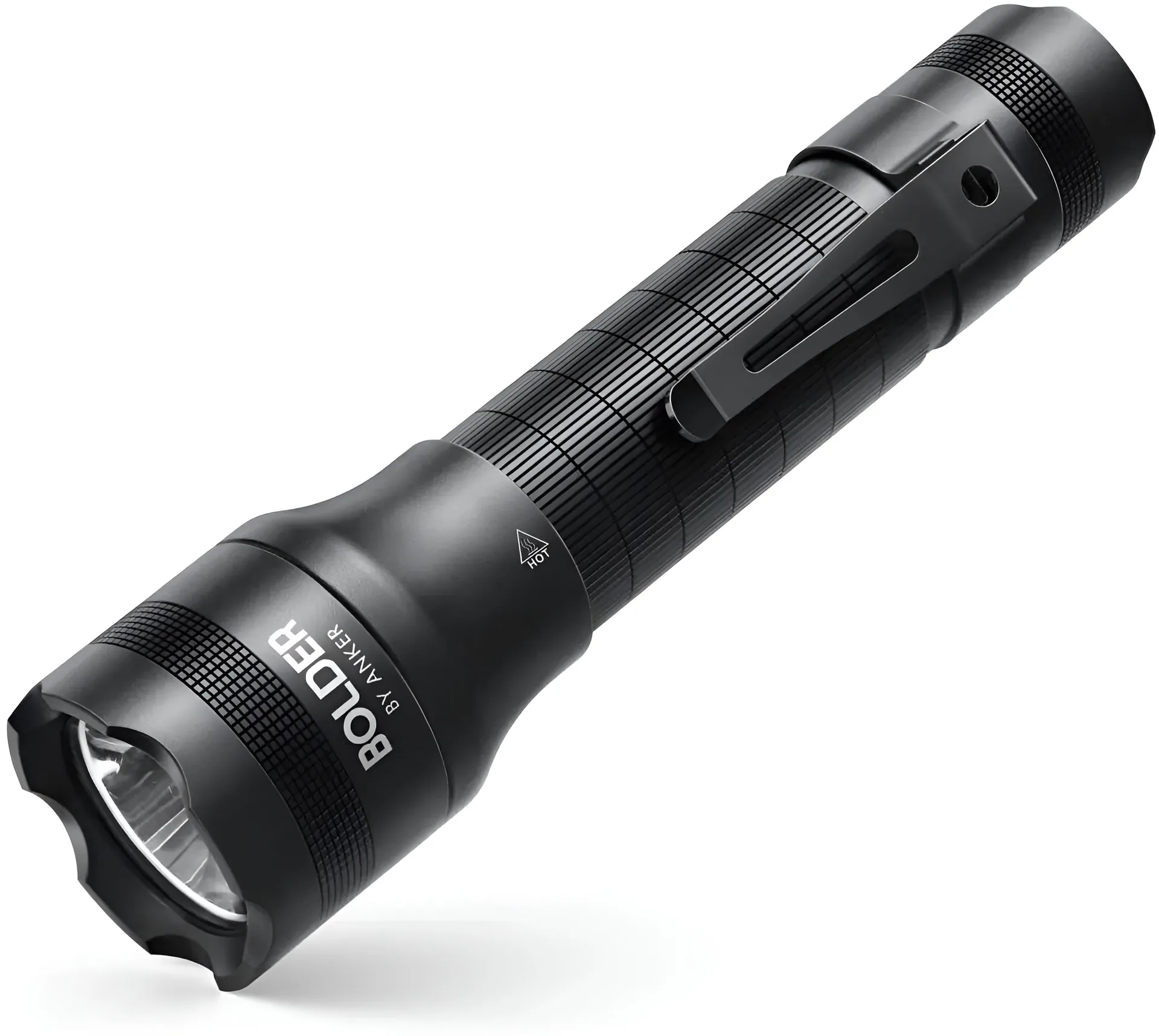 anker bolder lc130 led flashlight ip67 water-resistant rechargeable Flashlight, Waterproof Professional Ultra Bright 1300 Lumens from 3 CREE LED (Camp Safety, Emergency Use), 5 Light Modes, 26650 Battery Included Tools & Home Improvement Anker Bolder LC30 300