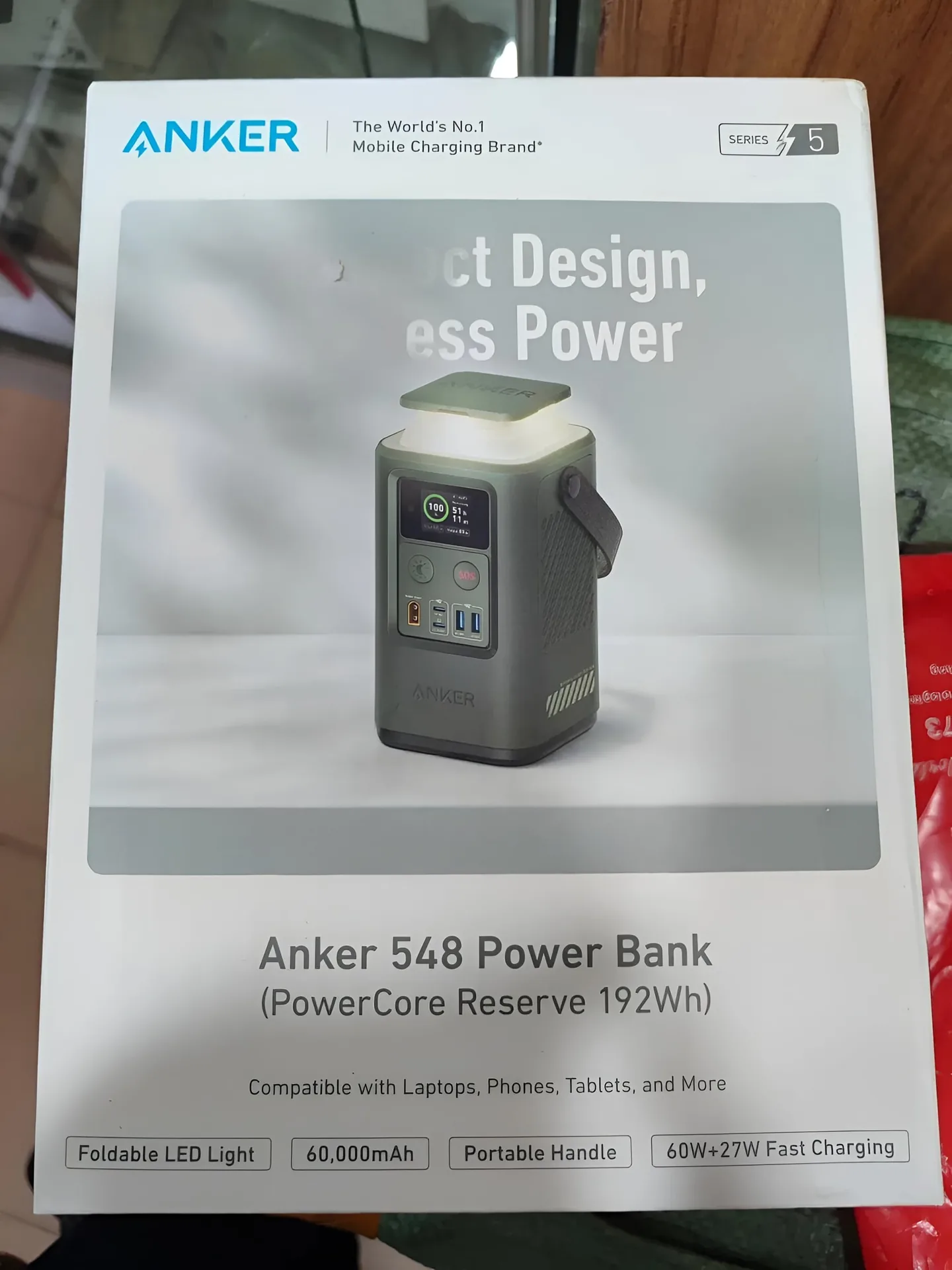 Anker 548 Power Bank (PowerCore Reserve 192Wh) グリーン 防災 車