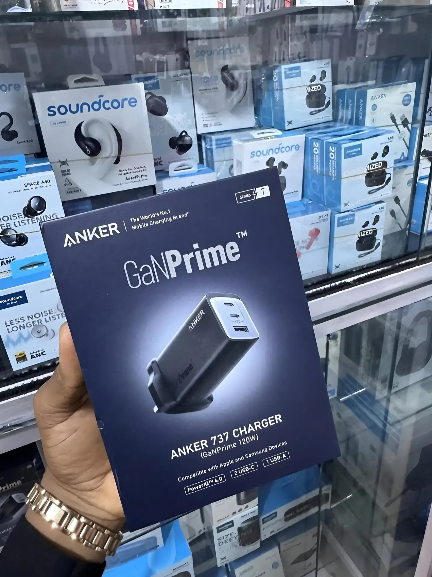 Anker 737 Charger (GaNPrime 120W) Anker 737 Charger (Ganprime 120W